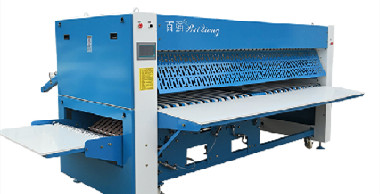 極具口碑的ZD系列布草折疊機